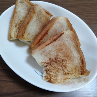 ミルクシナモントースト　〜食パンアレンジ〜